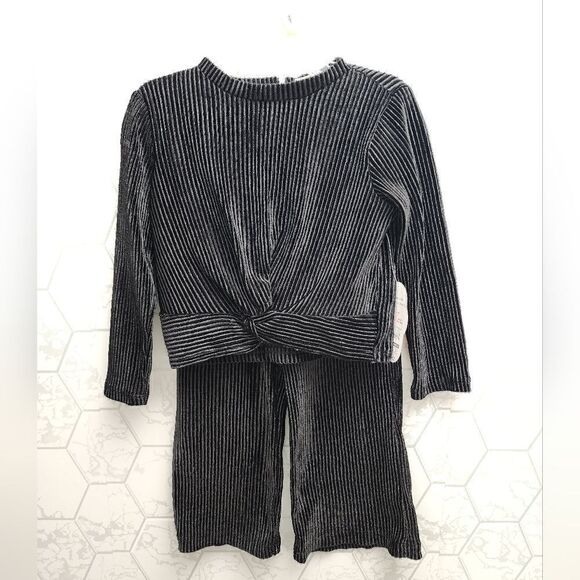Nwt Baby Girls Christmas Halloween Holiday Outfit, Wide leg pants and Top - Picture 1 of 7